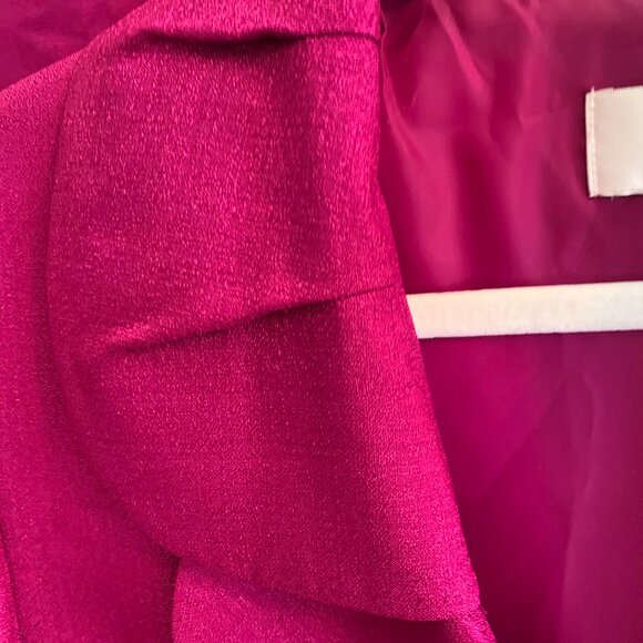 Le Suit Size 16 Magenta Fuschia 2 piece skirt suit set - Picture 6 of 13